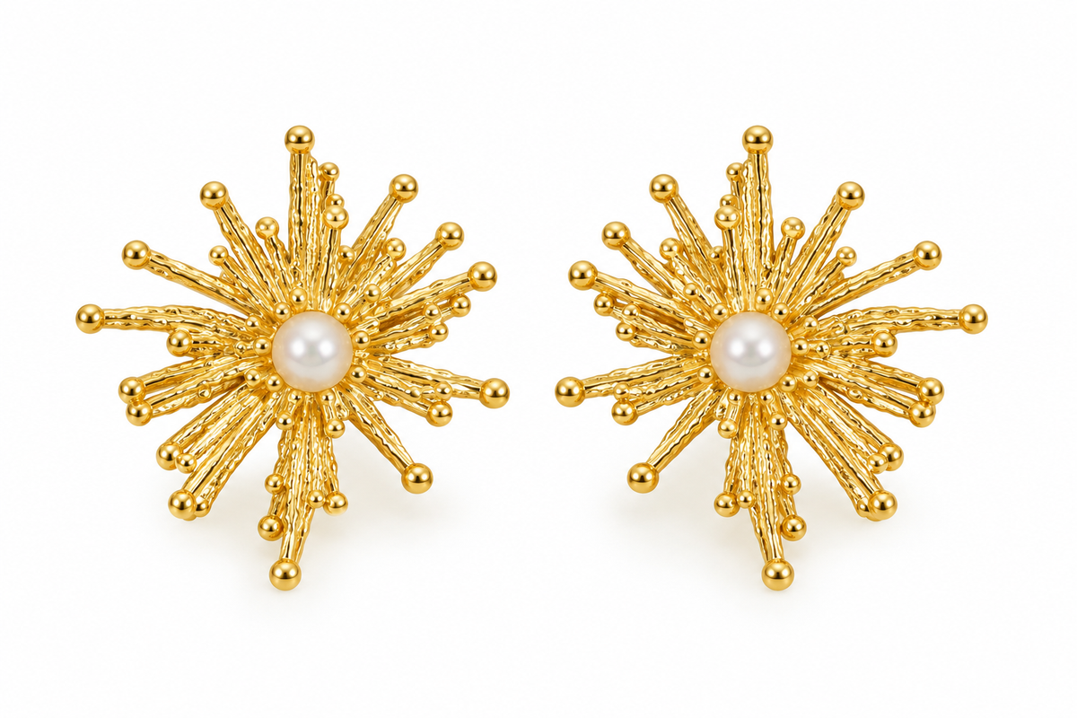 Pearl Star Küpe
